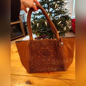 Women's leather purse